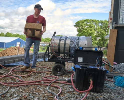 VJB Management working with Aeroseal product detail