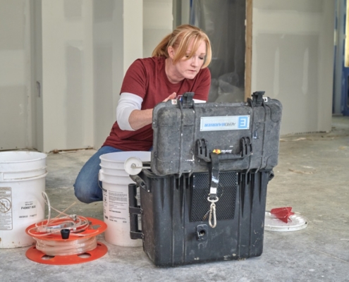 VJB Management working with Aeroseal product detail